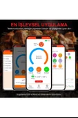 Fırında Ocakta Mangalda Düdüklüde Sıcakta Ateşte Yanmayan Seramik Et Yemek Termometresi Isı Ölçeri - 6