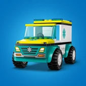 LEGO 60403 City Acil Ambulansı ve Snowboardcu 60403 thumbnail 3