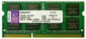 8GB 1.5V DDR3 KVR16S11/8 Kingston 8GB PC3-12800 DDR3-1600MHz non-ECC Unbuffered CL11 204-Pin SoDIMM NOTEBOOK  RAM - 1