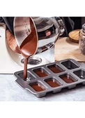 Kitchenaid Gri Alüminyum 8´li Mini Dikdörtgen Kek Kalıb - 3