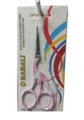 Nakış Makası Kuğulu Dekoratif Makas Pembe YBL-046 Model 8 - 1