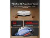 Roborock S8 Maxv Ultra Akıllı Robot Süpürge Beyaz thumbnail 5