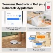 Roborock Vacuum Cleanner Q8 Max Robot Süpürge Beyaz thumbnail 4