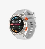 LinkTech S93 Premium Süper Amoled LT Watch Akıllı Saat (Gümüş) - 2