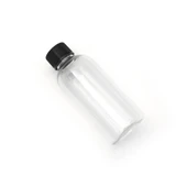 250ml pet şeffaf düz kapaklı şişe, 24 adet, plastik şişe, esans şişesi, medikal şişe, kozmetik şişe, ecza şişesi - 1