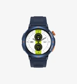 LinkTech S93 Premium Süper Amoled LT Watch Akıllı Saat (Koyu Mavi) - 3