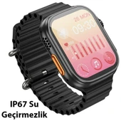 HOCO Y12 Ultra Watch Sesli Görüşme IP67 Su Geçirmez Sport Akıllı Saat (Siyah) - 4