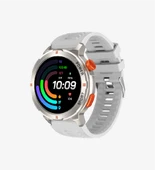 LinkTech S93 Premium Süper Amoled LT Watch Akıllı Saat (Gümüş) - 1