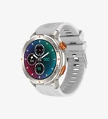 LinkTech S93 Premium Süper Amoled LT Watch Akıllı Saat (Gümüş) - 7
