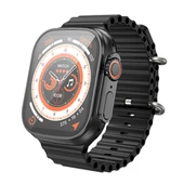 HOCO Y12 Ultra Watch Sesli Görüşme IP67 Su Geçirmez Sport Akıllı Saat (Siyah) - 1