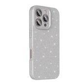 iPhone 16 Pro Kılıf Kamera Korumalı Simli Lüks Koton Kapak thumbnail 2