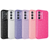 Samsung Galaxy S24 FE Kılıf Kamera Korumalı Simli Lüks Koton Kapak thumbnail 2