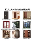BABAWİCK  Yapışkanlı Kapı Pencere Fitili 4 Metre Polietilen Kaplamalı Uzun Ömürlü Siyah Renk - 4
