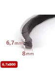 BABAWİCK  Cam Balkon, Sürgülü Kapı Kıl Fitili, Taban 6,7 mm, Yükseklik 8 mm, Uzunluk 10 Metre 67x800 - 1