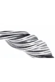 BABAWİCK  Cam Balkon, Sürgülü Kapı Kıl Fitili, Taban 6,7 mm, Yükseklik 6 mm, Uzunluk 10 Metre 67x600 - 5