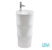 LENA MONOBLOK LAVABO E-H501 (BEYAZ) - 1