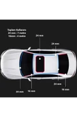 BABAWİCK  Bütün Araçlara Uyumlu Tavan Üstü ve Sunroof Fitil Takımı 7 Metre 24mm + 4 Metre 16mm - 1