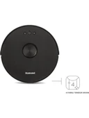 Homend Alex Laser 1282H Moplu ve Haritalamalı Akıllı Robot Süpürge Siyah - 3