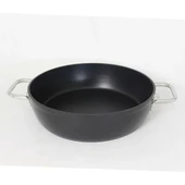 Evimsaray Arte Diamond Granit Basık Tencere 26 Cm - 2