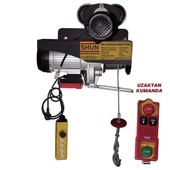 Shun 600/1200 Şaryolu 4 Hareketli Uzaktan Kumandalı Elektrikli Vinç - 1