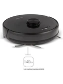 Homend Alex Laser 1282H Moplu ve Haritalamalı Akıllı Robot Süpürge Siyah - 2
