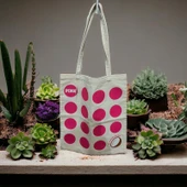 Victoria Secret pink Yumuşak keten Plaj ve  Gezi Çantası  Vintage büyük boy - 1