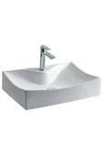 LENA TEZGAH ÜSTÜ ÇANAK LAVABO E-3034 BEYAZ - 2