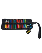 Yuga Suni Deri 36 Gözlü Rulo Kalemlik - 2