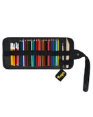 Yuga Suni Deri 36 Gözlü Rulo Kalemlik - 1