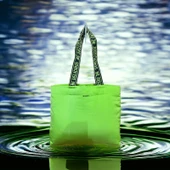 DKN-Donna Karan-plaj Çantası-Genişlik-42-derinlik-30-cm büyük boy-VİNTAGE - 2