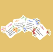 Anneler Günü Tebrik Kartı 4 Lü Özel Kesim Kartlar-ANNE-002 thumbnail 2