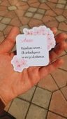 Mother's Day -Anneler Günü Tebrik Kartı 4 Lü Özel Kesim Kartlar-ANNE-03 - 8