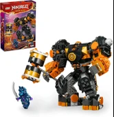 LEGO NINJAGO Cole’un Toprak Elementi Robotu 71806 – 7 Yaş ve Üzeri Kız ve Erkek Çocukları için Aksiyon Figürü İçeren Yar thumbnail 1