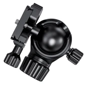 JUSINO BE-36 Profesyonel Tripod Kafası - 12 kg Taşıma Kapasitesi - CNC Alüminyum - Panoramik Hareket - Arca-Swiss Uyumlu - 6