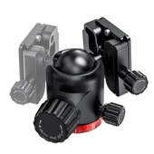 JUSINO BE-36 Profesyonel Tripod Kafası - 12 kg Taşıma Kapasitesi - CNC Alüminyum - Panoramik Hareket - Arca-Swiss Uyumlu - 5