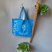 Versace Günlük Kullanım VE Plaj Çantası Genişlik 55- Derinlik-35-Harika Kumaş - 2