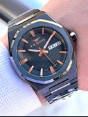 Ferro Çelik Kordon Nişan Ve Damat Saati Olarak ITALIAN DESIGN 3 Atm Erkek Kol Saati EFM40136-A4 - 1