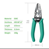Proskit CP-328 Fiber Optik Kablo Soyucu - 5