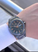 Ferro Çelik Kordon Nişan Ve Damat Saati Olarak ITALIAN DESIGN 3 Atm Erkek Kol Saati EFM40136-A4 - 2