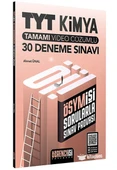 TYT Kimya Tamamı Video Çözümlü 30 Deneme Sınavı Öğrenci İşi Yayınları - 1