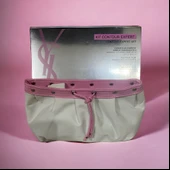 Yves Saint Laurent krem renk Makyaj çantası uzunluk 24 derinlik 12  Vintage - 2