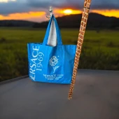 Versace Günlük Kullanım VE Plaj Çantası Genişlik 55- Derinlik-35-Harika Kumaş - 1