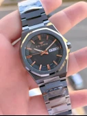 Ferro Çelik Kordon Nişan Ve Damat Saati Olarak ITALIAN DESIGN 3 Atm Erkek Kol Saati EFM40136-A4 - 3
