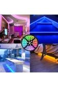 RBG  Rgb Şerit Led Iç Ve Dış Mekan 5 Metre Kumandalı - 2