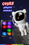 CSled  Astronot Yıldız Projektör Galaksi Gece Lambası Çocuk Odası, Noel, Doğum Günü, Sevgililer Günü - 2