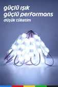 CSled  12V 1.08W Samsung  Beyaz 6500K Geniş Açı LED  50 Adet Su Geçirmez Yapışkanlı Reklam Işık - 6