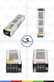 CSled  12V 10 Amper 120 Watt Metal Dar Kasa Fansız Adaptör – Sessiz ve Güçlü Güç Kaynağı - 4