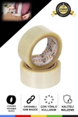 CSled  Koli Bandı 45mm x 100mt – Şeffaf, Güçlü Yapışkanlı, Kopmayan Bant - 1