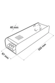 LEDOREX  12v 30a Trafo - 2