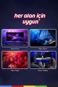 CSled  Astronot Yıldız Projektör Galaksi Gece Lambası Çocuk Odası, Noel, Doğum Günü, Sevgililer Günü - 4